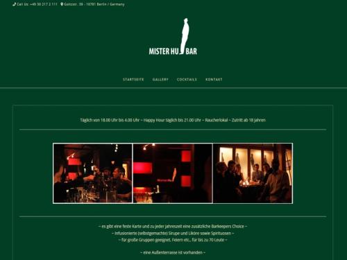 Mister Hu – alteingessene Cocktailbar für gute Drinks, Berlin